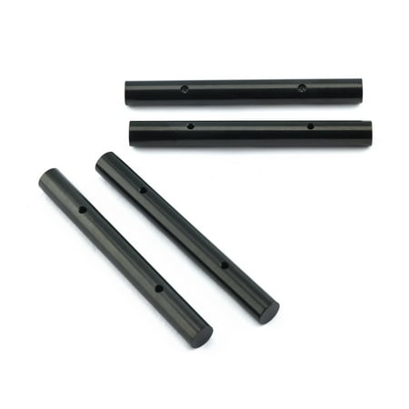 Pro-Bolt Titanium Sumitomo brake caliper pad pin kit featuring four black, cylindrical pins made of titanium, designed for durability and performance.