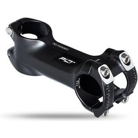 Black Pro PLT Alloy Road Stem, 31.8 mm clamp, 10-degree rise, with silver bolts and white logo detailing.
