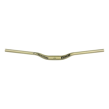 Black Renthal FatBar 35 V3 handlebar, featuring a 30mm rise and 800mm width, designed for durability and performance in cycling.