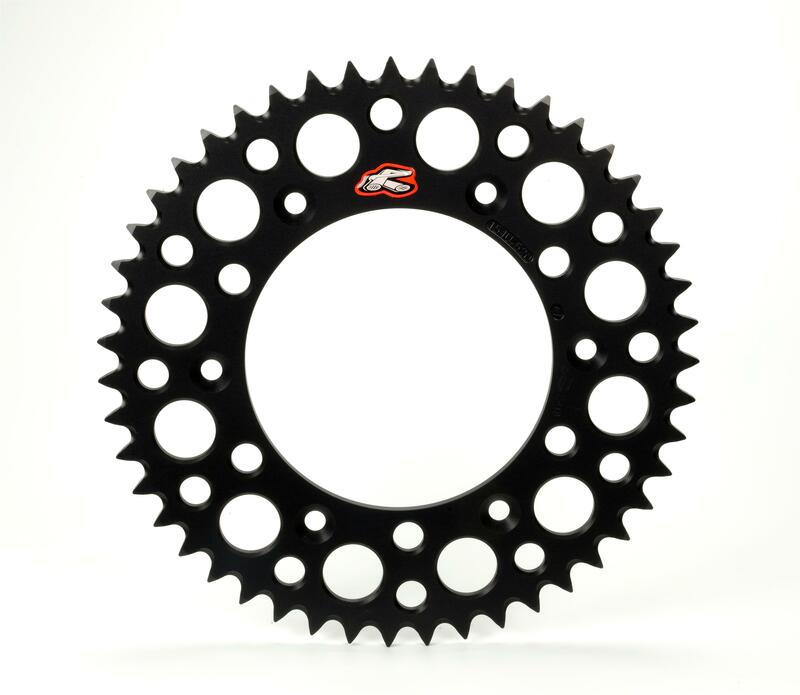 Renthal Renthal Ultralight Rear Sprocket - Kawasaki KX 125/250 1980-2008, KXF 250/450 2004-24 - 51T Black