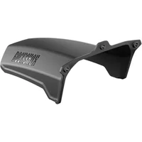 Black RockShox MTB fender for ZEB A1+/2021+, short design with logo and mounting holes.