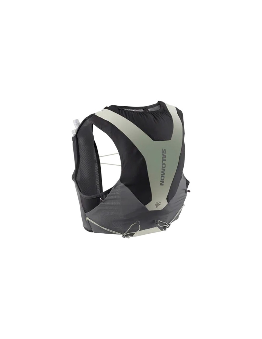 Salomon Adv Skin 5 Gradient Running Vest (With Flasks) | Phantom/castelrock/icicle - Grey / S - image 2