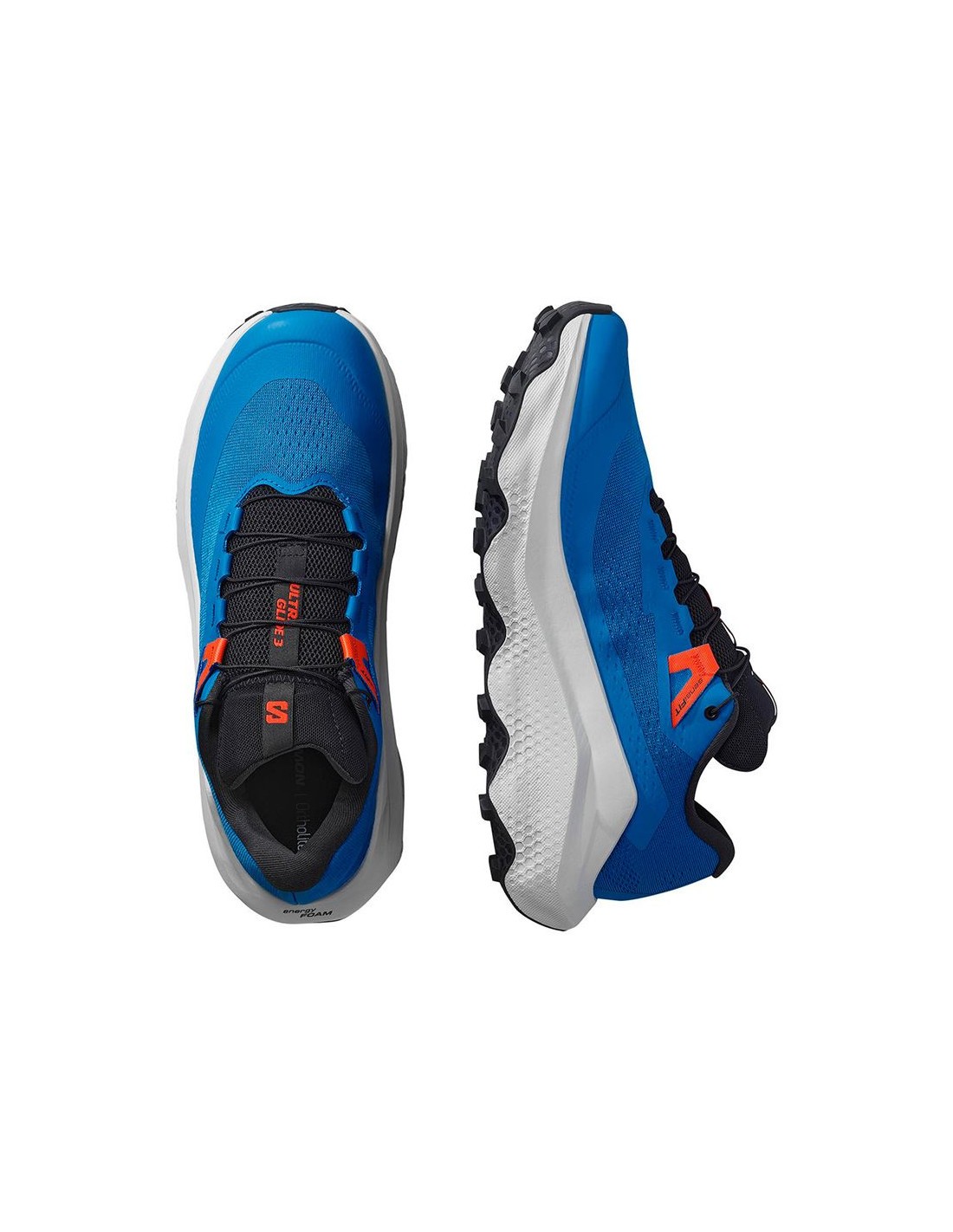 Salomon Glide 3 Mens | French Blue/Lunar Rock/Cherry Tomato - Blue / Standard / 7.5 - image 3