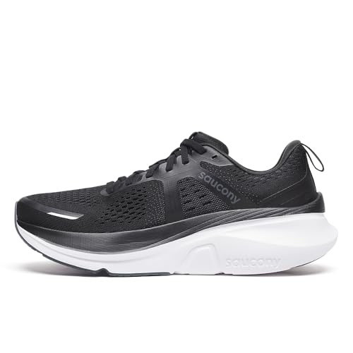 Saucony Guide 18 Mens | Black/white - Black / Standard / 8 - image 3