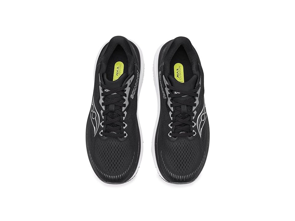 Saucony Guide 19 Mens | Black/silver - Black / 7.5 / Wide - image 2