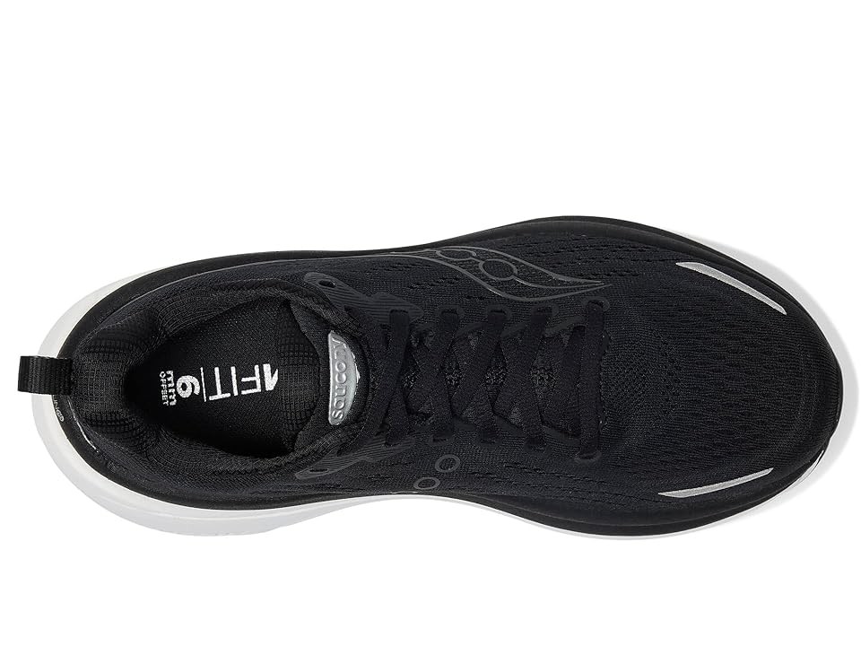 Saucony Hurricane 25 Womens | Black/white - Black/White / Wide / 7 - image 2