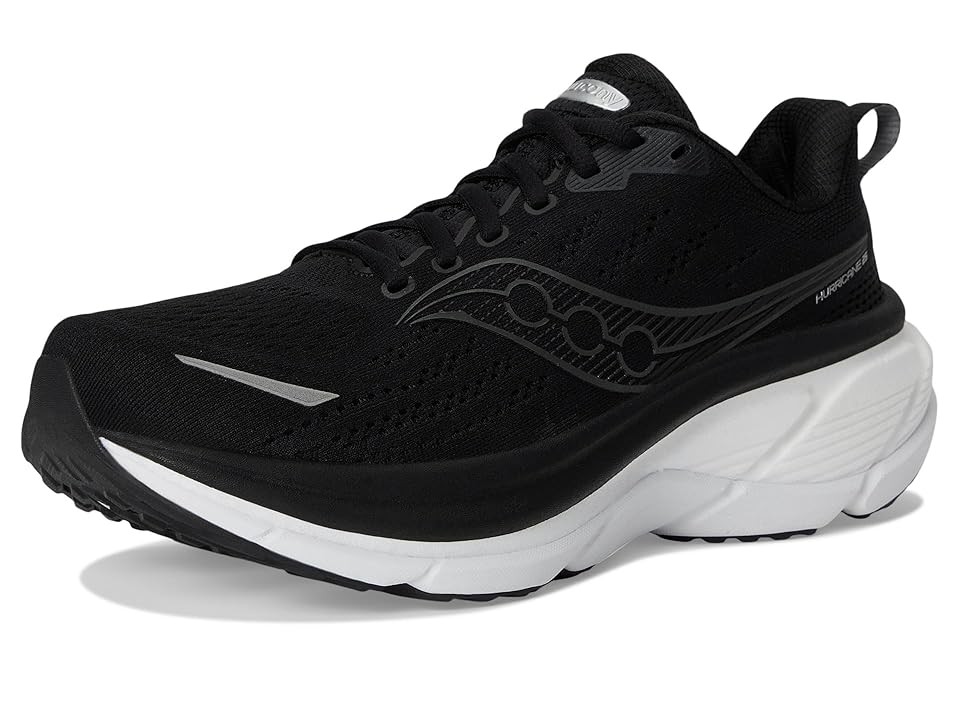 Saucony Hurricane 25 Womens | Black/white - Black/White / Wide / 7 - image 5