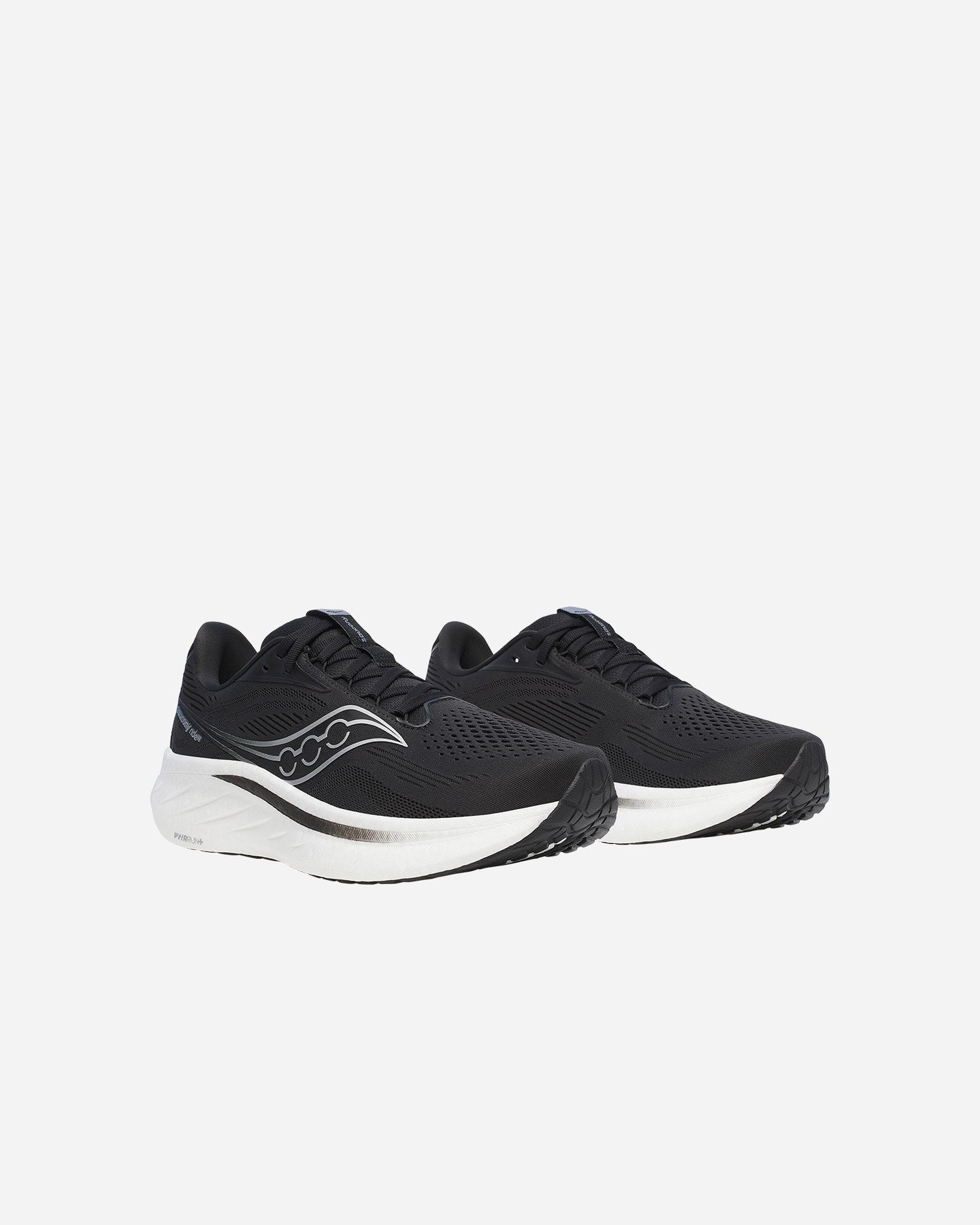 Saucony Ride 18 Mens | Black/white - Black / Standard / 8 - image 2