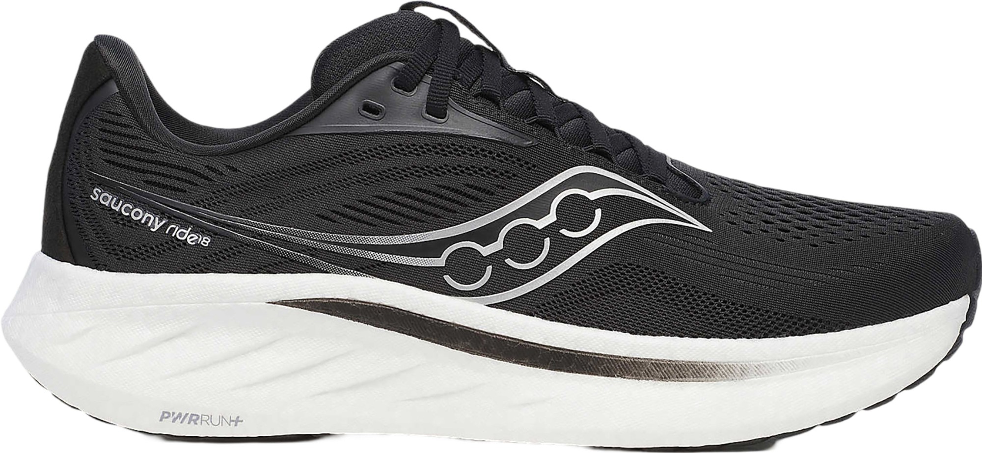 Saucony Saucony Men's Ride 18 Wide Black (Size 7.5)