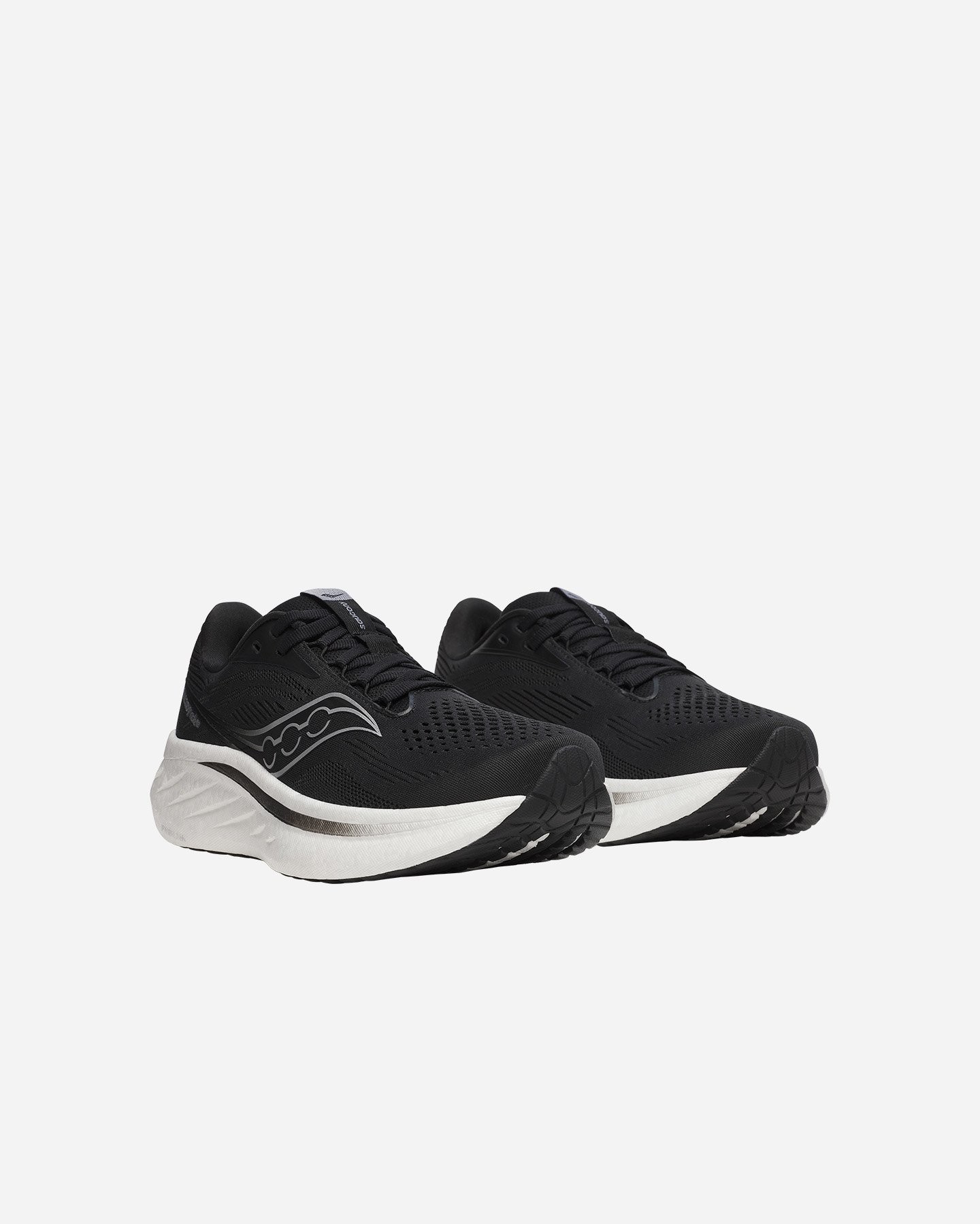 Saucony Ride 18 Womens | Black/white - Black / Standard / 6.5 - image 2