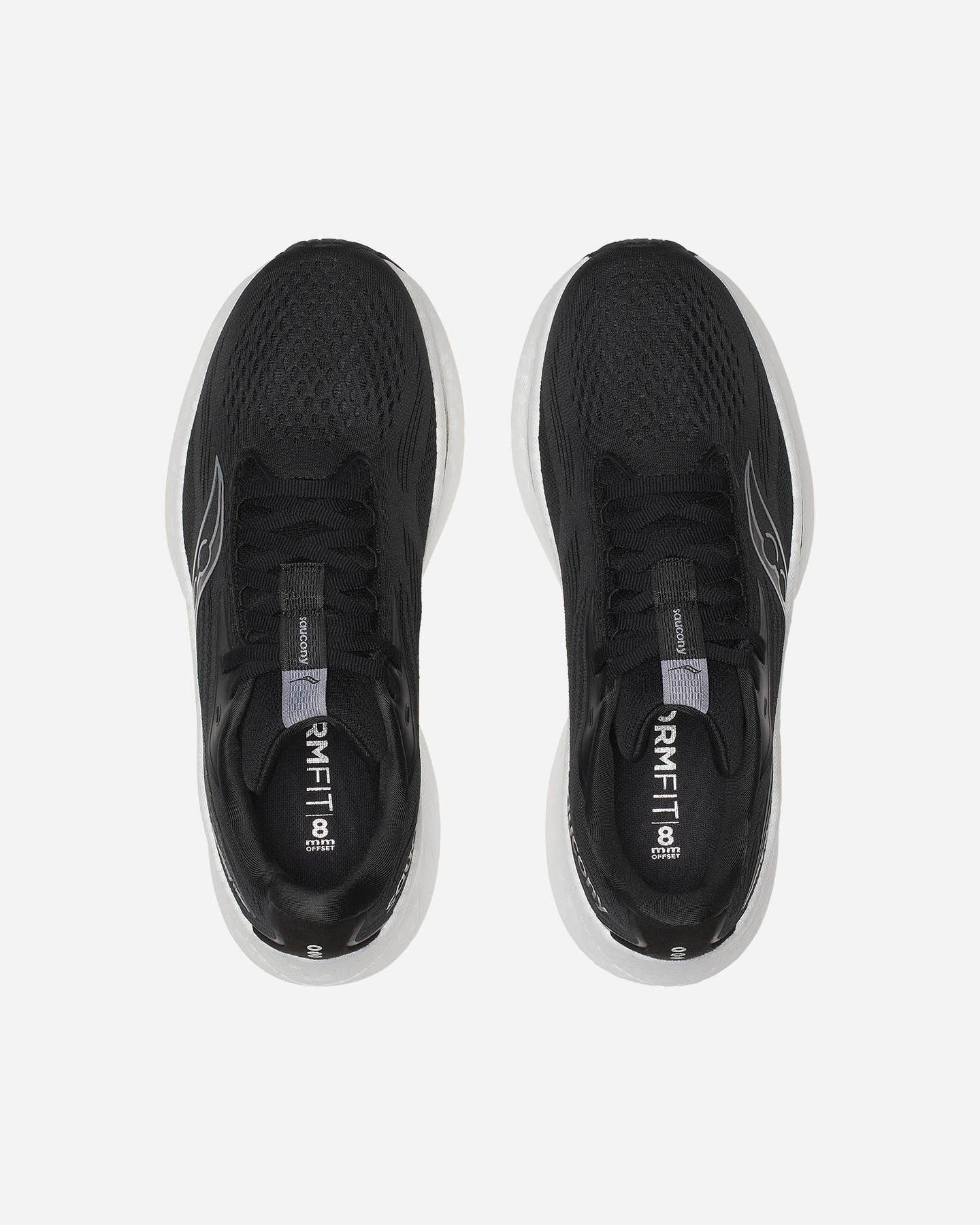 Saucony Ride 18 Womens | Black/white - Black / Standard / 6.5 - image 4