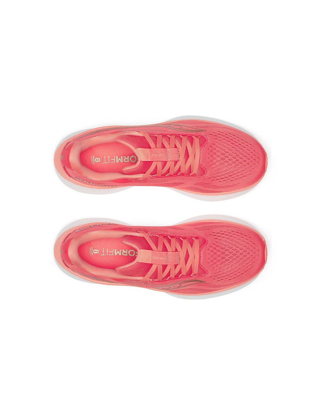 Saucony Ride 18 Womens | Coral/salmon - Pink / Standard / 5 - image 3