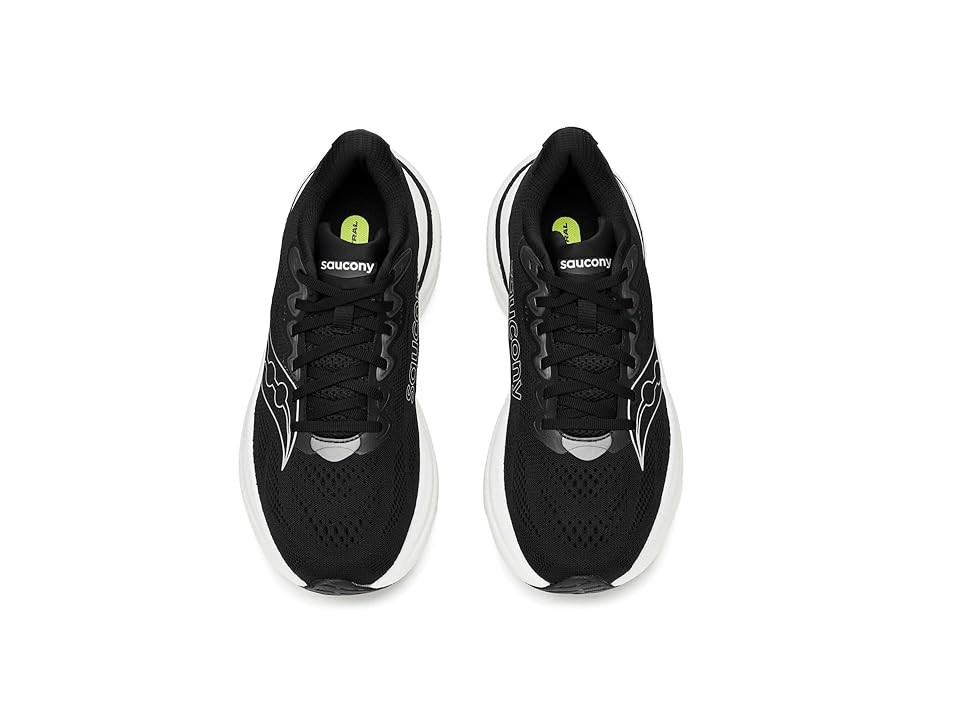 Saucony Ride 19 Womens | Black/silver - Black / 8.5 / Wide - image 2