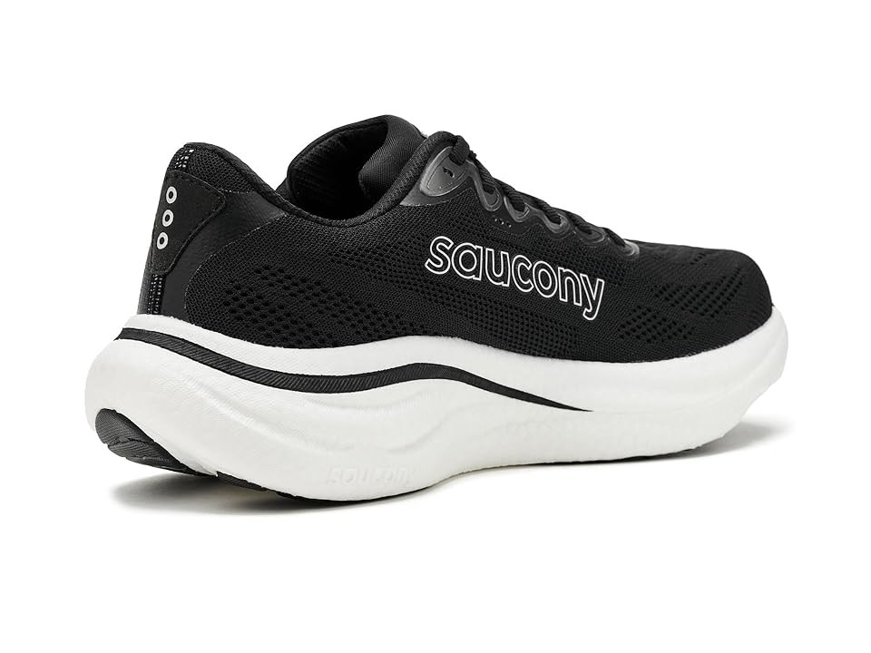 Saucony Ride 19 Womens | Black/silver - Black / 8.5 / Wide - image 3