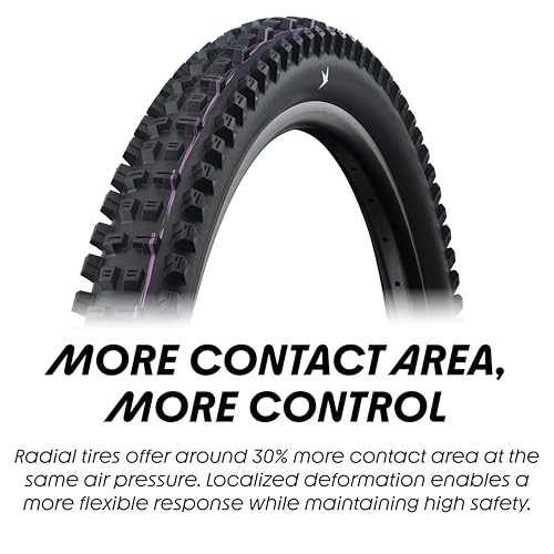 Schwalbe Tacky Chan Gravity Pro Radial TLR Tyre - Gravity Pro - Addix Ultra Soft - Folding Bead2.5 Inch29 Inch - image 5