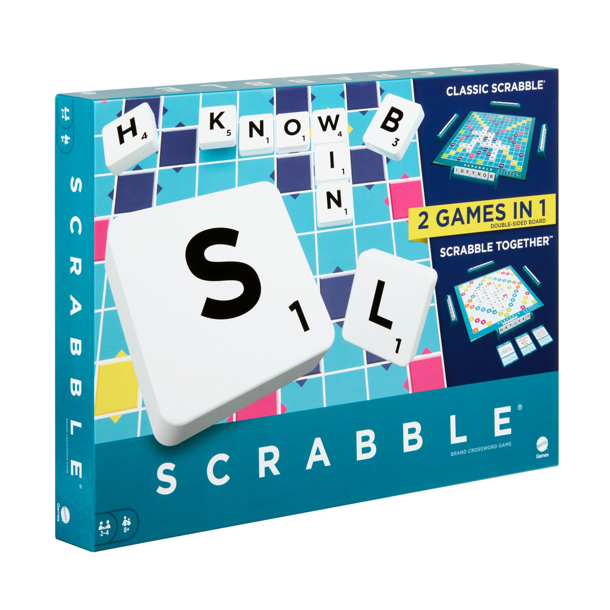Scrabble 2 in 1 Double Sided Board Game - image 2