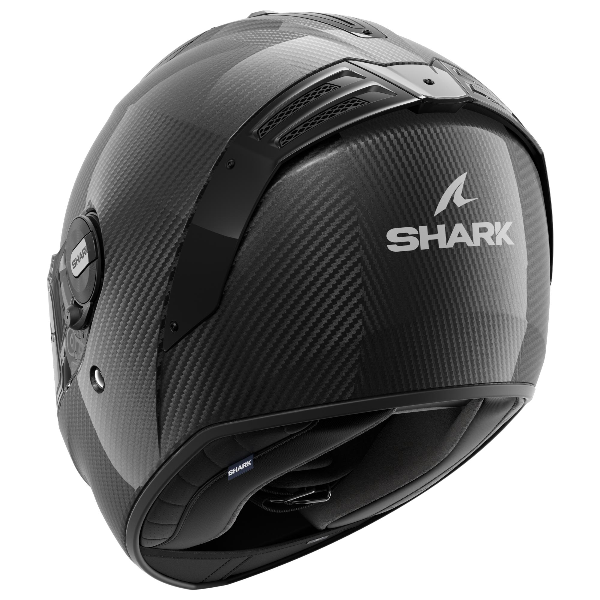 Shark Spartan RS Carbon Skin Motorcycle Helmet L Carbon Black (DAD) - image 2