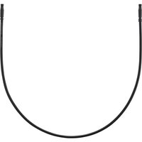 Black Shimano EW-SD300 E-Tube Di2 electric wire, 200mm length, with connectors on both ends.