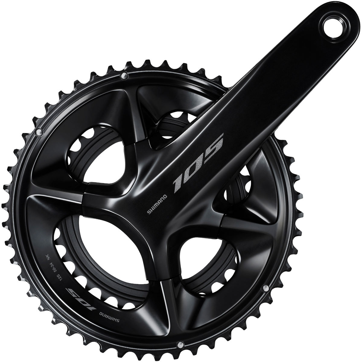 Shimano FC-R7100 105 Double 12-Speed Chainset - 170mm50/34T - image 3