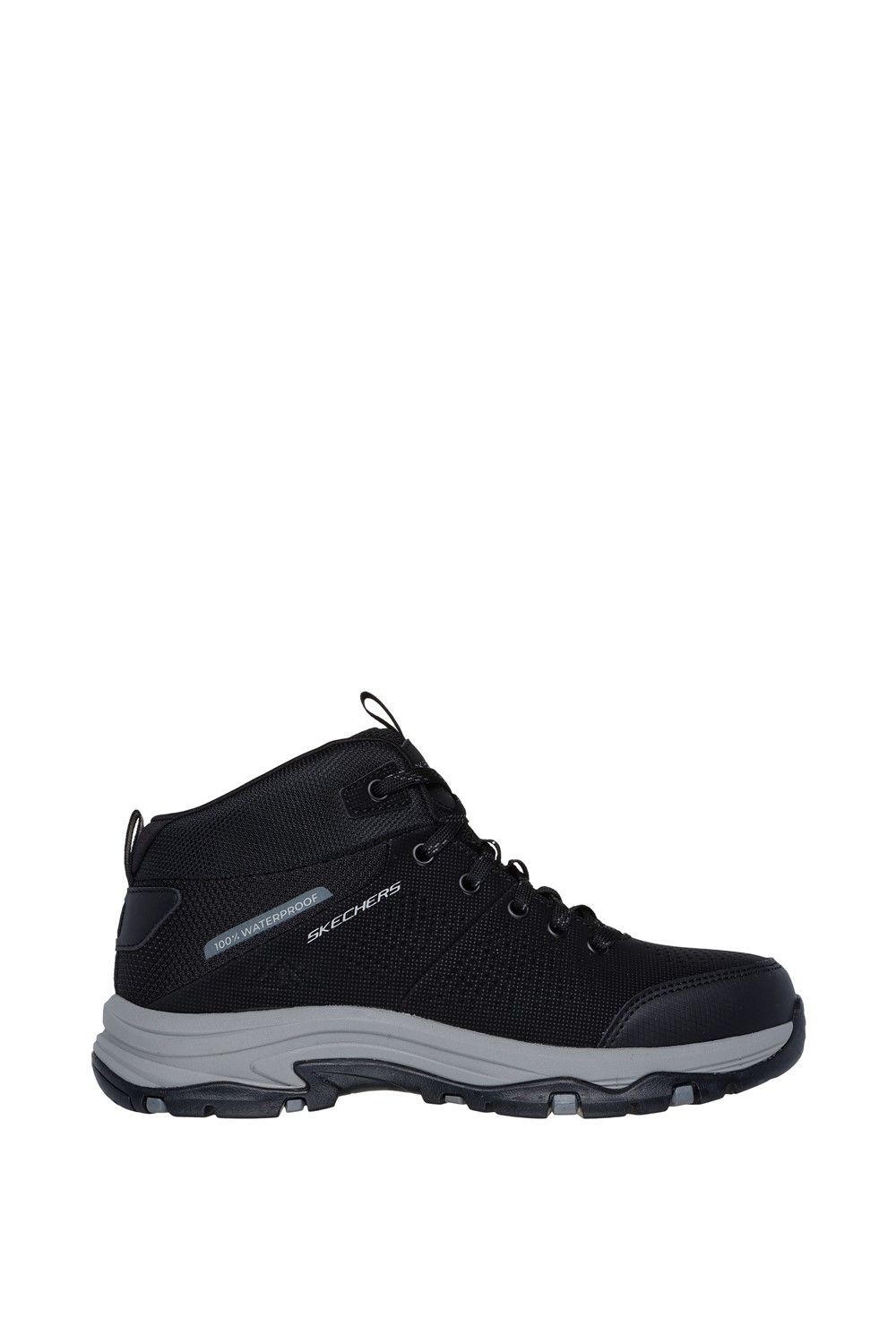 Skechers Trego Trail Destination Polyurethane Women's Black/Charcoal Hiking Boots - image 3