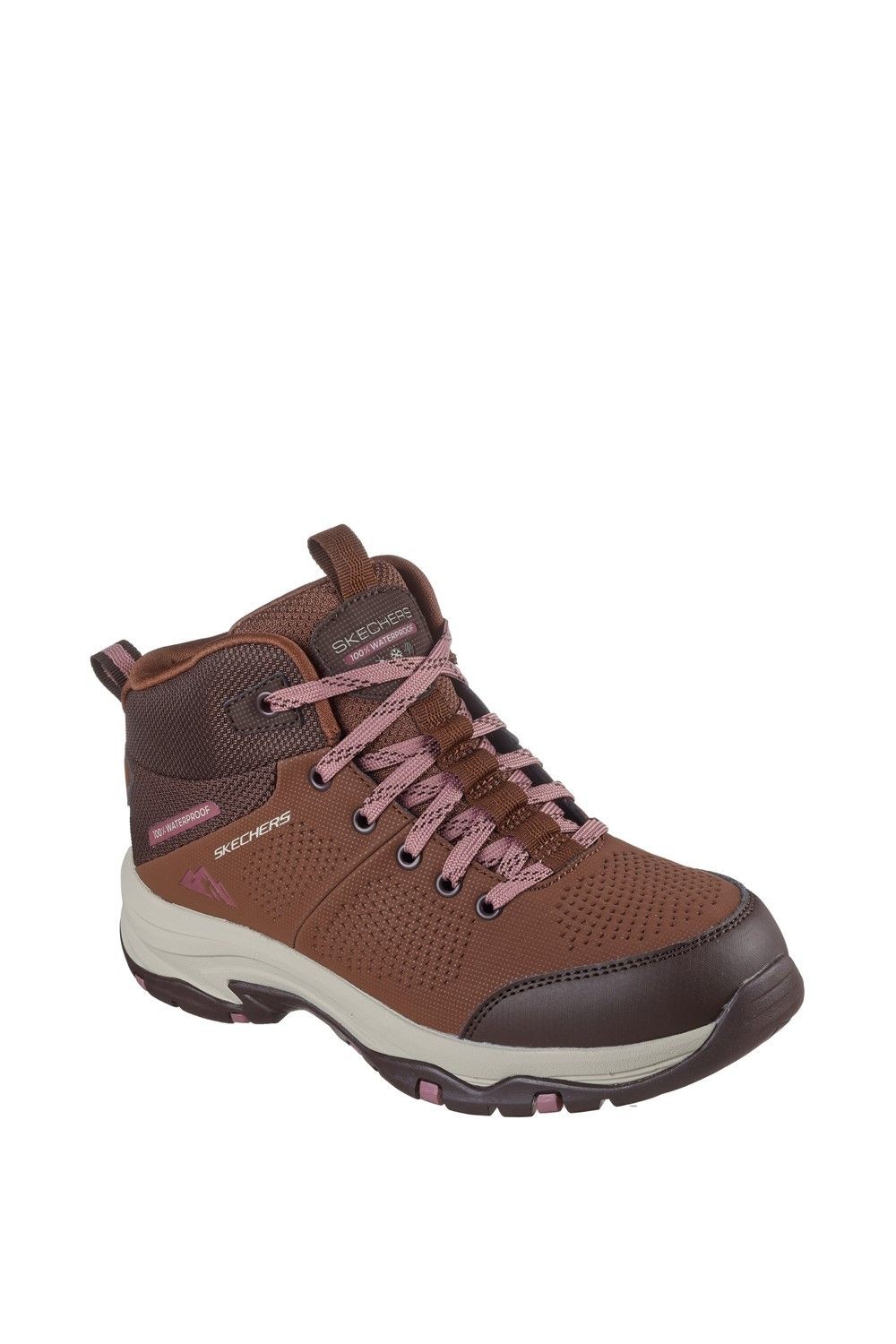 Skechers Trego Trail Destination Polyurethane Women's Brown/Multi Hiking Boots - image 2