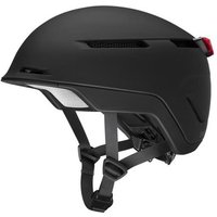 Black Smith Optics Dispatch Mips cycling helmet with sleek design, rear light, and adjustable straps.