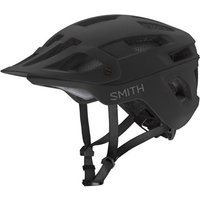 Black Smith Optics Engage Mips MTB helmet with visor, ventilation slots, and adjustable straps.