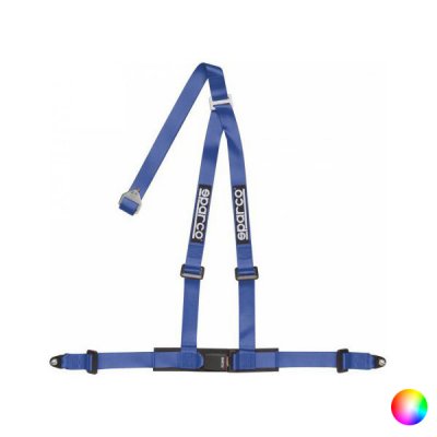 Sparco Sparco 04608BV1AZ 2 in. Blue 3PT Built-in Belt