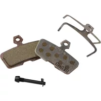 SRAM Avid MY11 Code disc brake pads, organic compound with steel backing, includes spring and bolt.