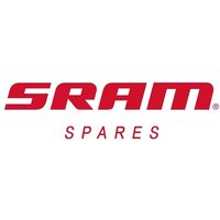SRAM GX Eagle black rear derailleur pulley kit with two round pulleys and mounting hardware.