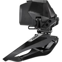 Black SRAM Red AXS E1 Braze-on Front Derailleur with sleek design and integrated FD tool.