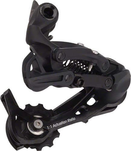 SRAM SRAM X5 Rear Derailleur - 9 Speed  Long Cage  Black