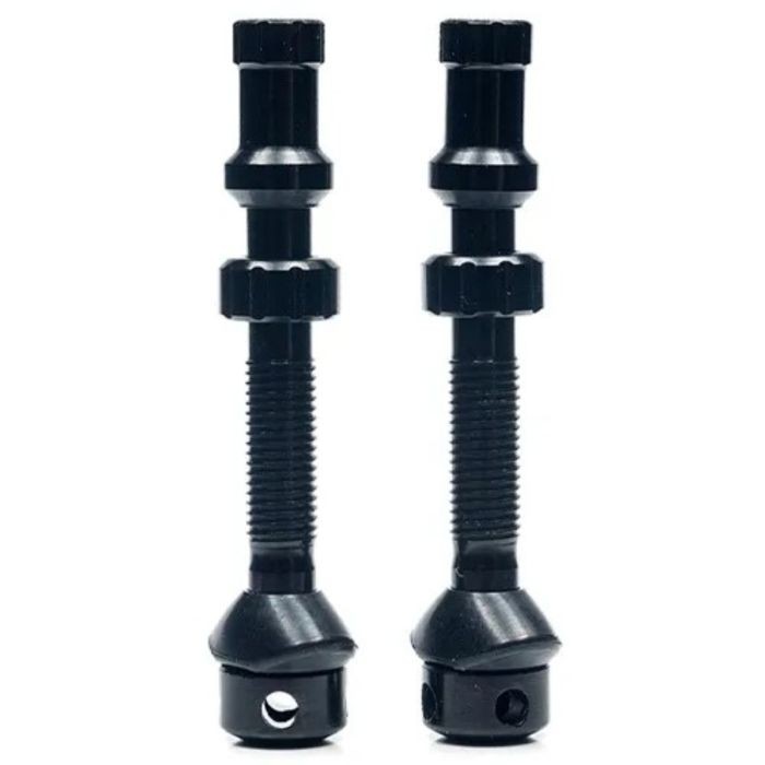 Stans NoTubes Stan's No Tubes Tubeless Universal+ Valves - Black - Regular