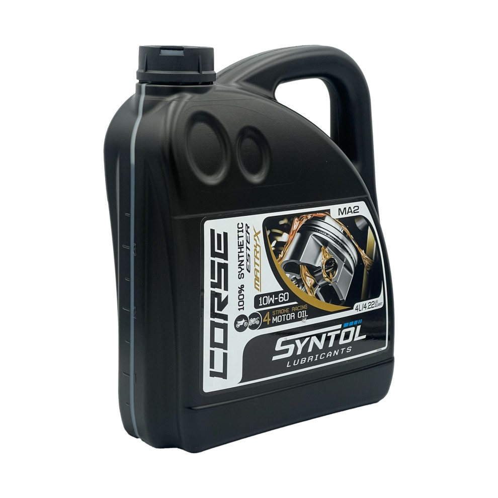 Syntol Corse 4T 10W-60 Fully Synthetic Motorcycle Engine Oil - 4 Litre - image 4