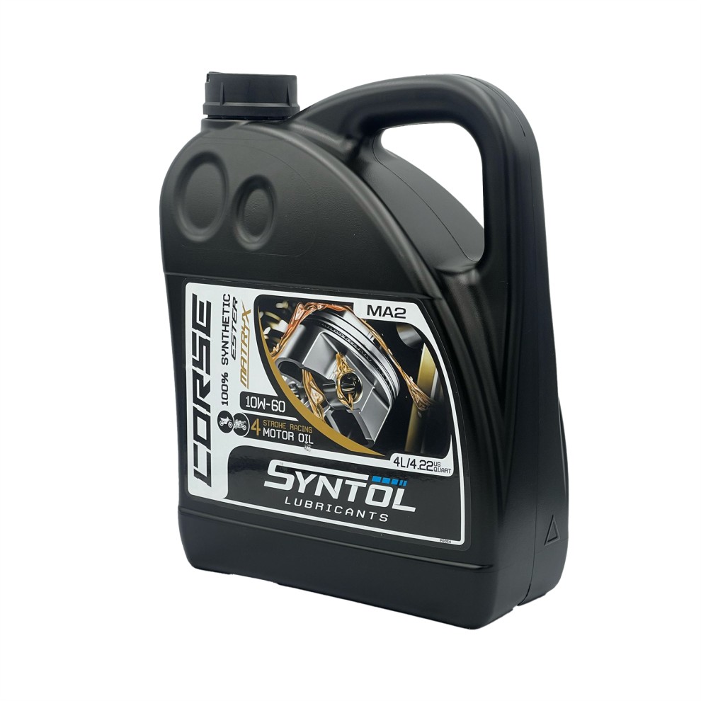 Syntol Corse 4T 10W-60 Fully Synthetic Motorcycle Engine Oil - 4 Litre - image 5