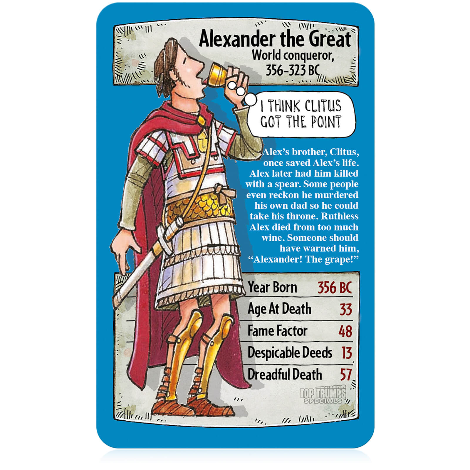 Top Trumps Specials Card Game - Horrible Histories Edition - image 2