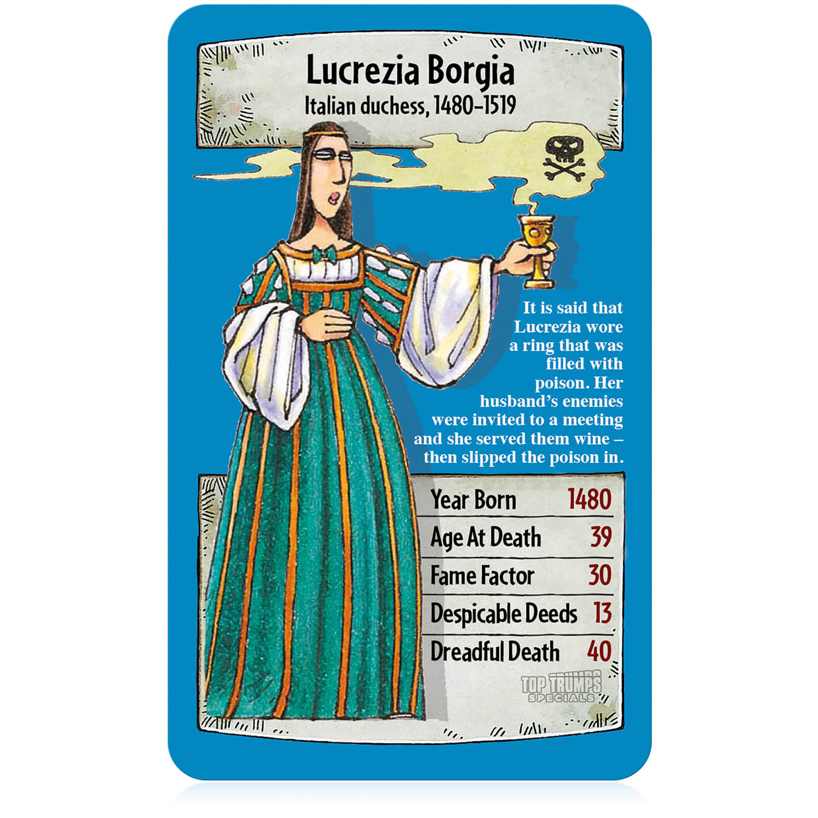 Top Trumps Specials Card Game - Horrible Histories Edition - image 3