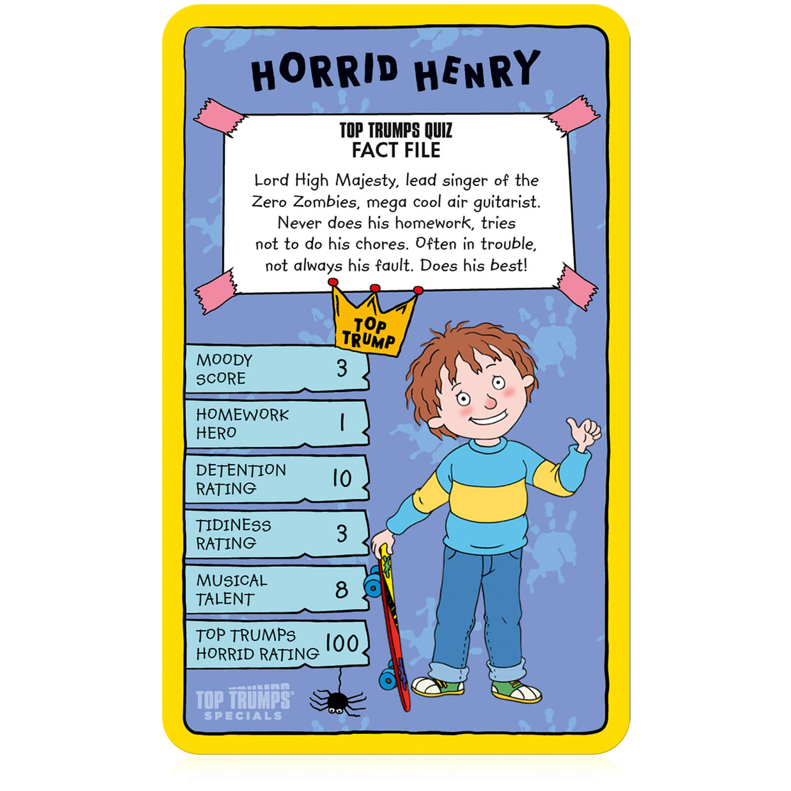 Top Trumps Specials Card Game - Horrid Henry Edition - image 3