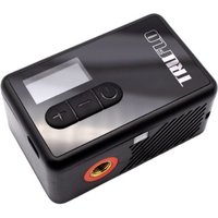 Black Truflo Electron Compact Electric Pump with digital display and control buttons on top, side air vent.