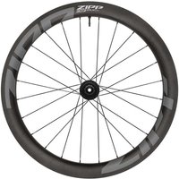 Zipp 303 XPLR SW carbon rear wheel with disc brake, black rim, SRAM XDR hub, and silver spokes.