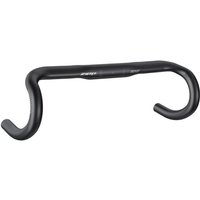 Black Zipp Service Course 70-Ergo Handlebar, 42cm width, ergonomic drop design with smooth curves and matte finish.