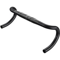 Black Zipp Service Course SL 70 handlebar, 42cm width, ergonomic drop design with matte finish and subtle branding.