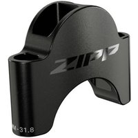 Black Zipp Vuka Clip Riser Kit - 25mm with silver logo, curved design, and dual mounting holes.