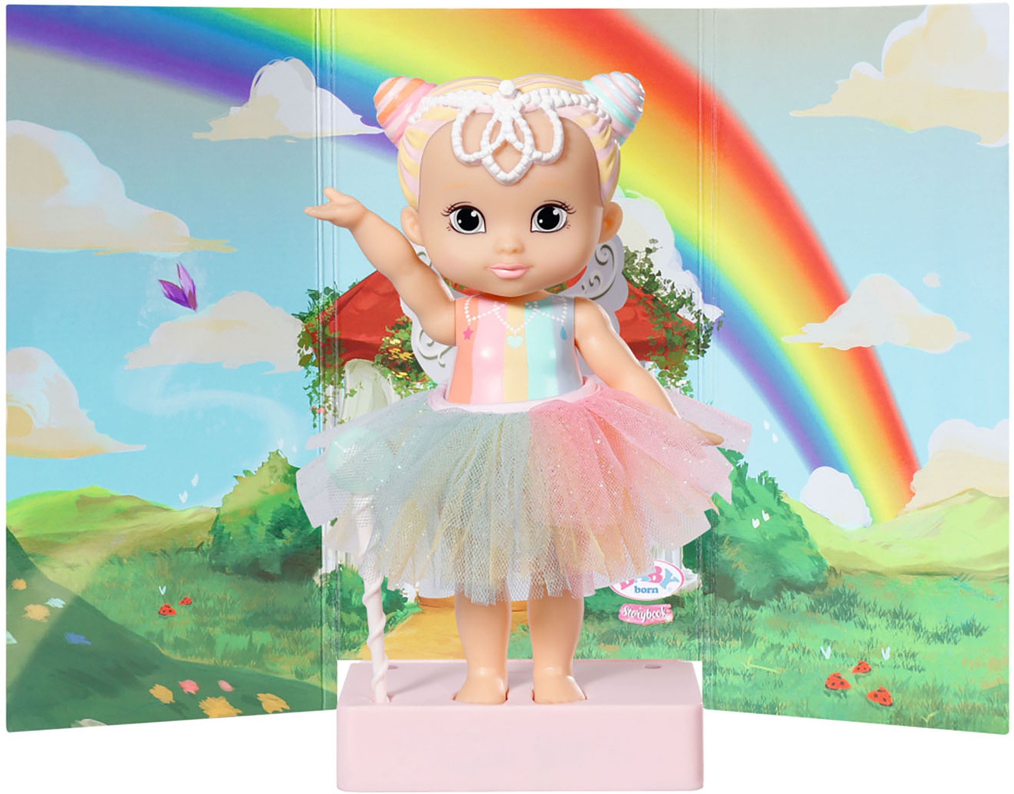BABY Born Storybook Fairy Rainbow 18cm Baby Doll - image 3
