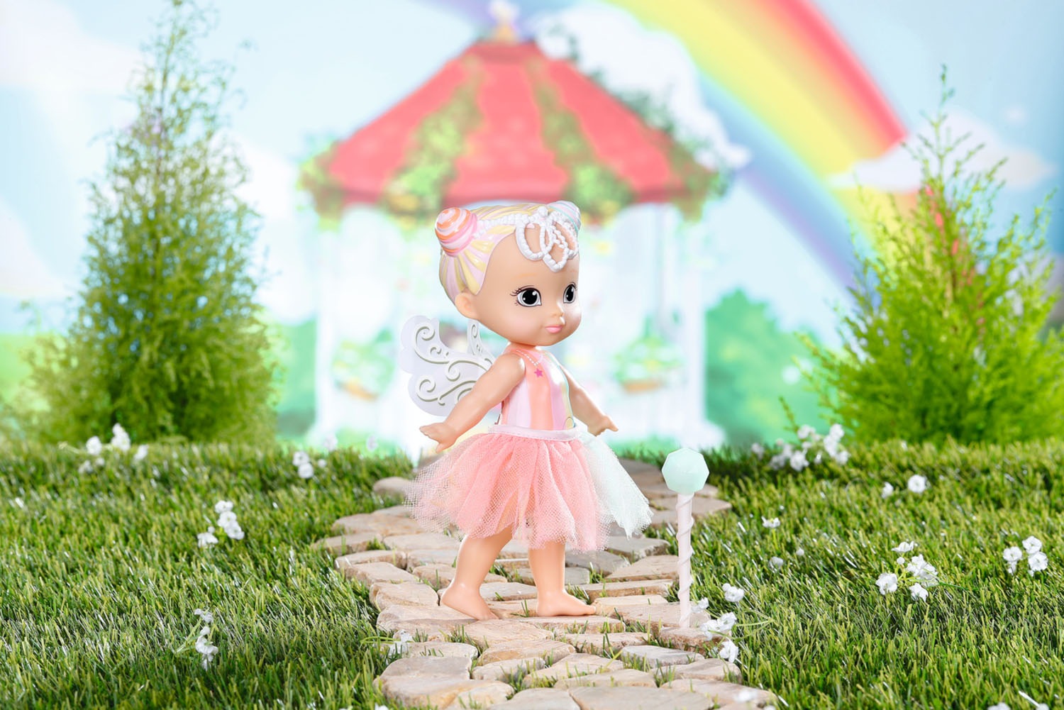 BABY Born Storybook Fairy Rainbow 18cm Baby Doll - image 4