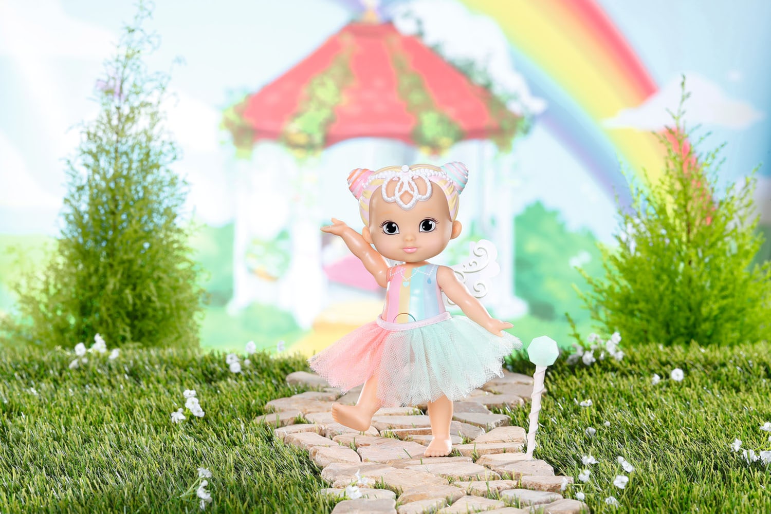 BABY Born Storybook Fairy Rainbow 18cm Baby Doll - image 5