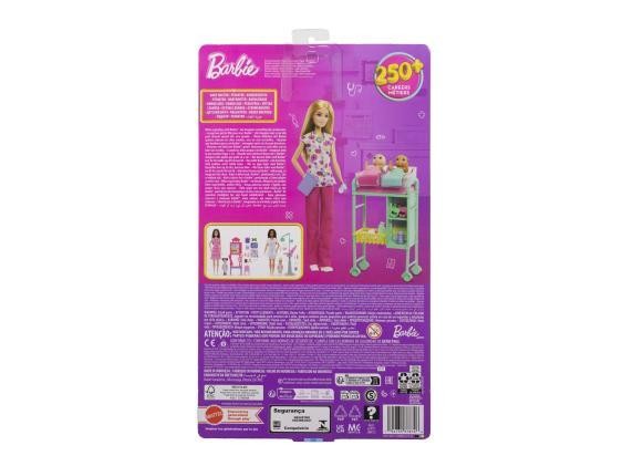 Barbie Dolls & Toys Barbie Careers Baby Doctor Playset with Blonde Fashion Doll 2 Baby Dolls Exam Table & Accessories