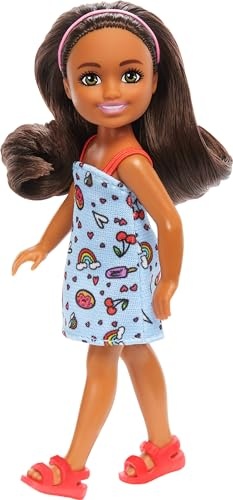 Barbie Chelsea Blue Cherry Dress Doll - image 4