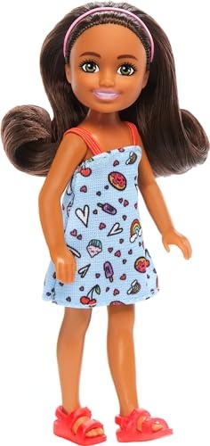 Barbie Chelsea Blue Cherry Dress Doll - image 5