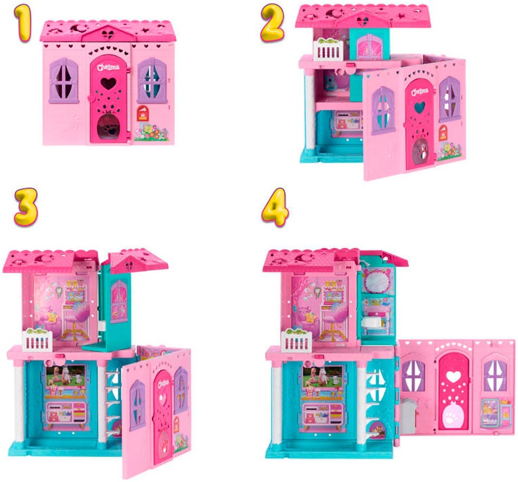 Barbie Club Chelsea Pop Up Doll House - image 2